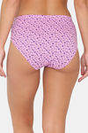 Rosaline Cotton Comfort Medium Rise Full Coverage Hipster Panty (Pack of 3) - Multicolor — thumbnail 3